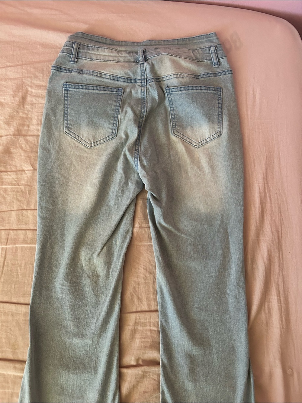 Light Blue Flared Jeans